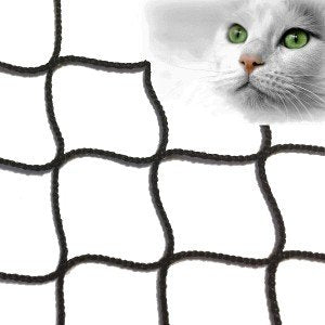 Katzenschutznetz mit 7 mm Randverstärkung - Masche 3 mm